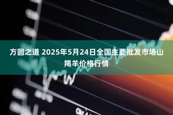 方圆之道 2025年5月24日全国主要批发市场山羯羊价格行情